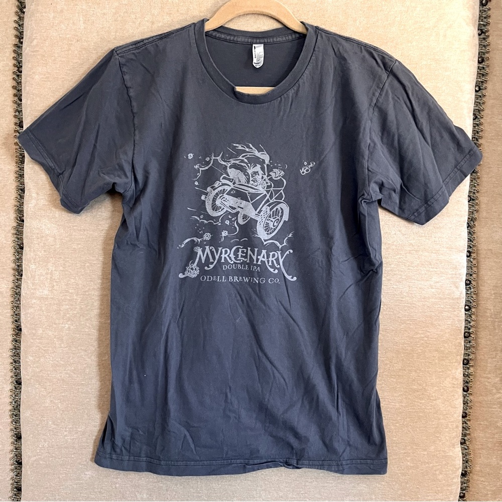 AMERICAN APPAREL ODELL BREWING CO Cotton Graphic Tee